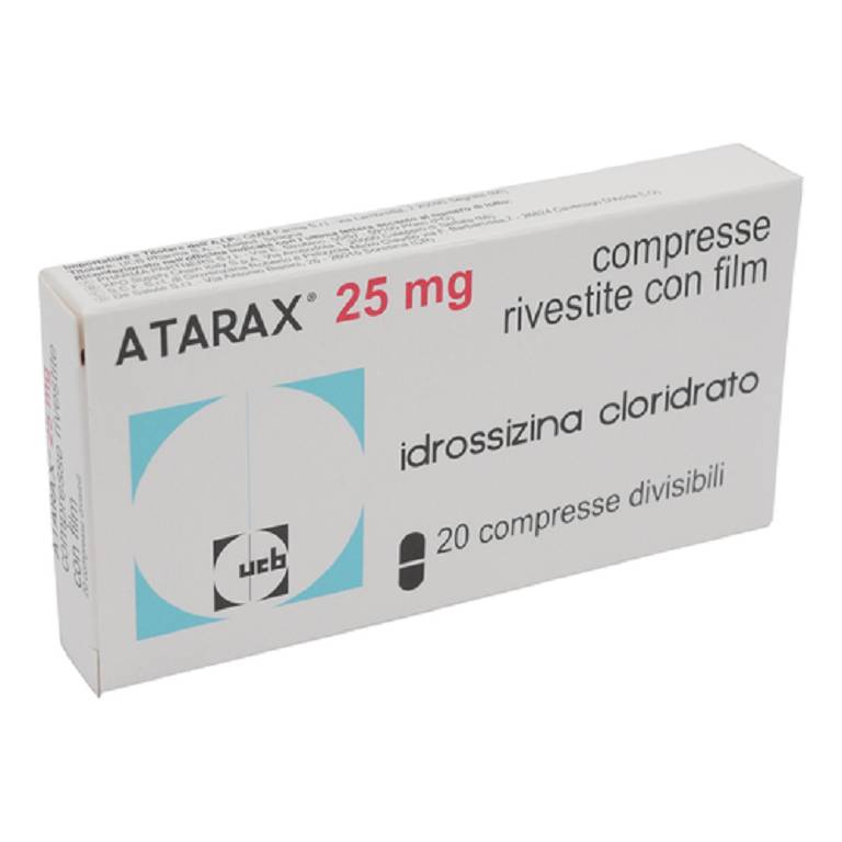 ATARAX*20CPR RIV DIV 25MG
