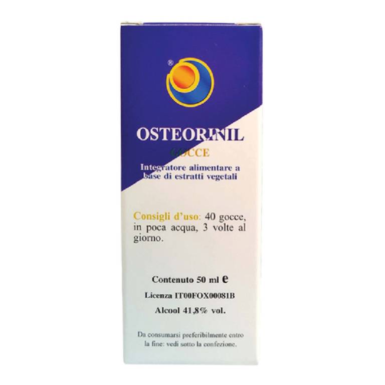 OSTEORINIL GTT 50ML
