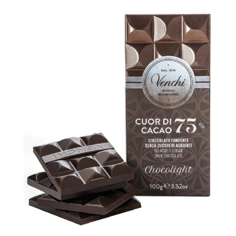 TAVOLETTA CHOCOLIGHT FOND 75%